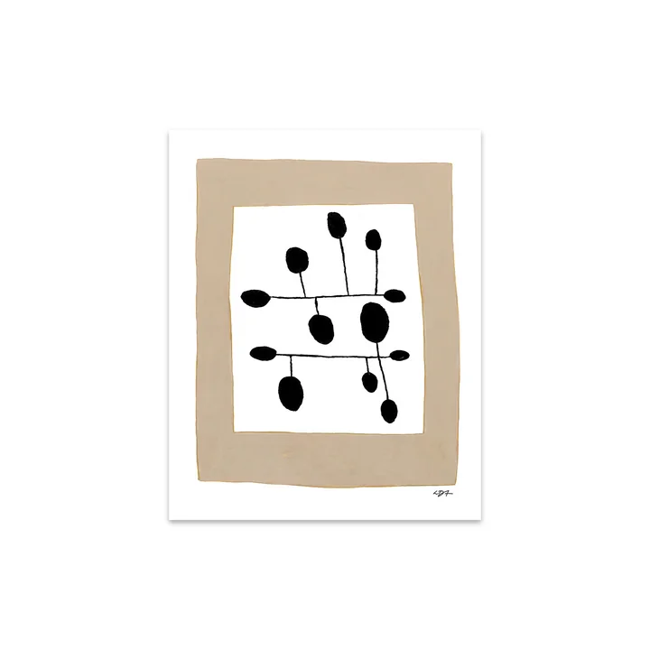 Spot 12 from Leise Dich Abrahamsen, 30 x 40 cm from The Poster Club