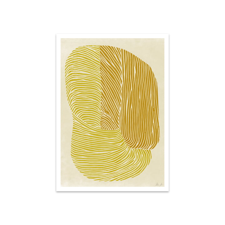 Yellow Reef by Rebecca Hein, 50 x 70 cm by The Poster Club