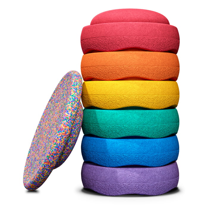 Stapelstein® - Rainbow Set classic, multicolor (set of 7)