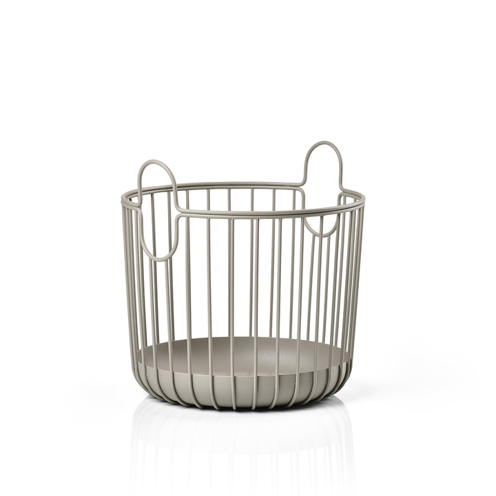 Zone Denmark - Inu Storage basket, Ø 20 x H 20 cm, taupe
