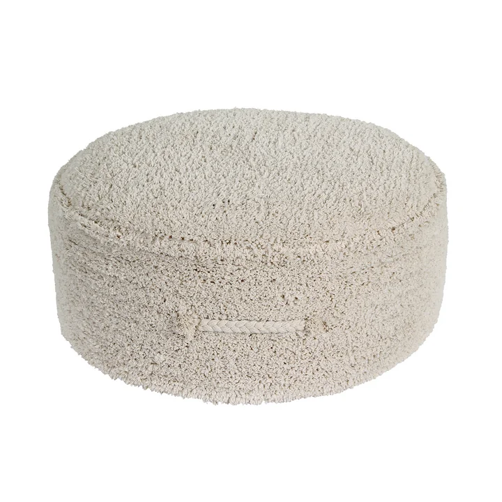 Chill Pouf, 50 x 50 cm, natural from Lorena Canals