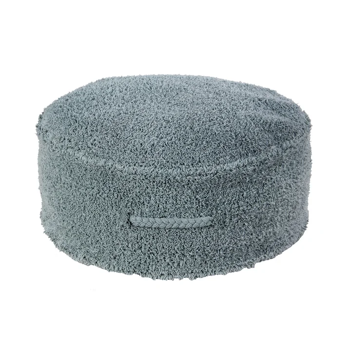 Chill Pouf, 50 x 50 cm, vintage blue from Lorena Canals