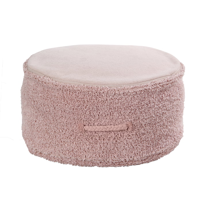 Chill Pouf, 50 x 50 cm, vintage nude from Lorena Canals