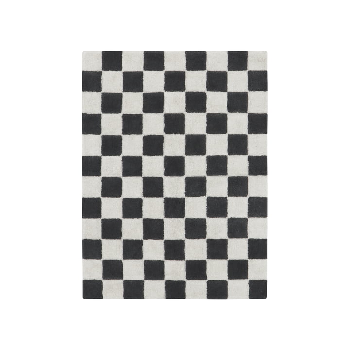 Kitchen Tiles Carpet, 120 x 160 cm, dark gray from Lorena Canals