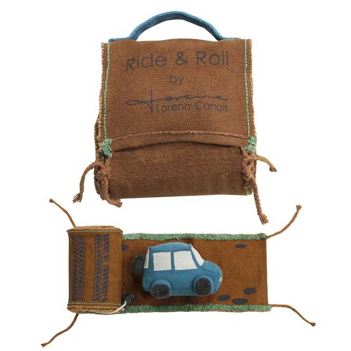 Ride & Roll Play set, safari, black / brown (set of 2) from Lorena Canals