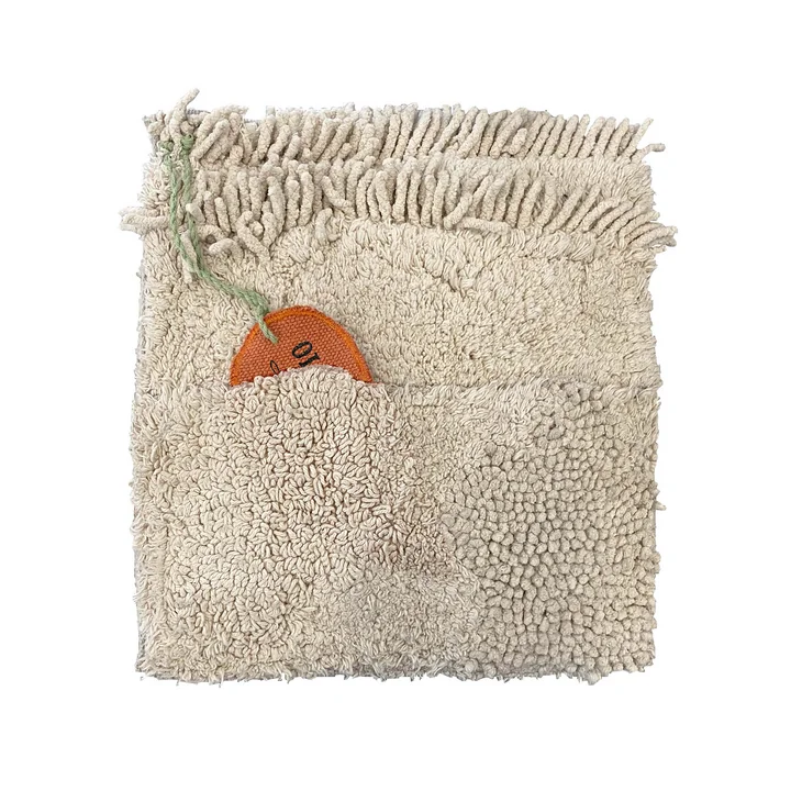 Fabric book Cool kids eat healthy, 30 x 27 cm from Lorena Canals