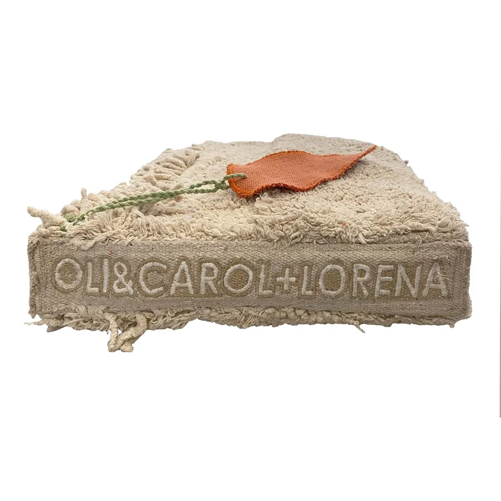 Fabric book Cool kids eat healthy, 30 x 27 cm from Lorena Canals