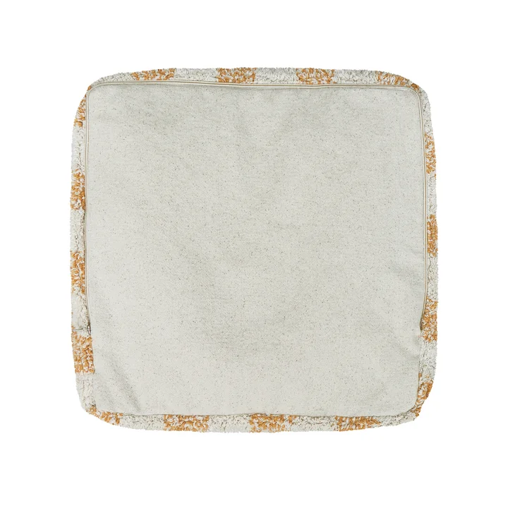 Vichy Pouf, 40 x 40 cm, honey from Lorena Canals