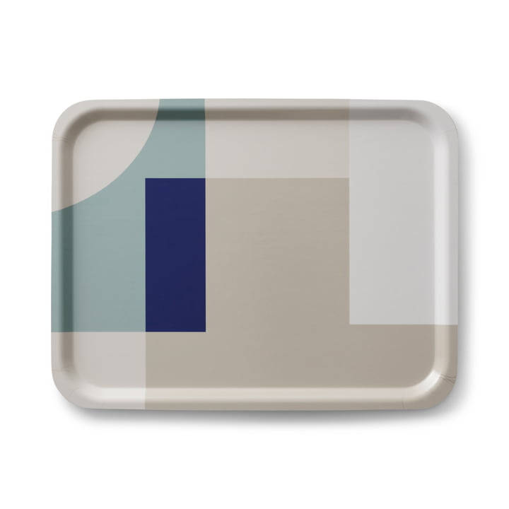 Tapas Tray from applicata in the version sand / gray / blue