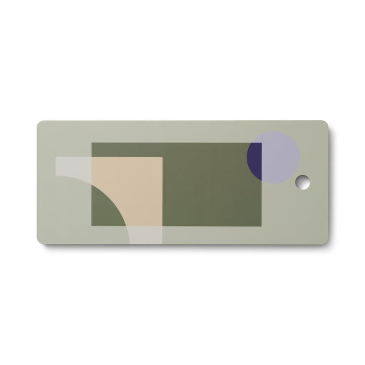 Tapas Board from applicata in the design green / yellow / purple