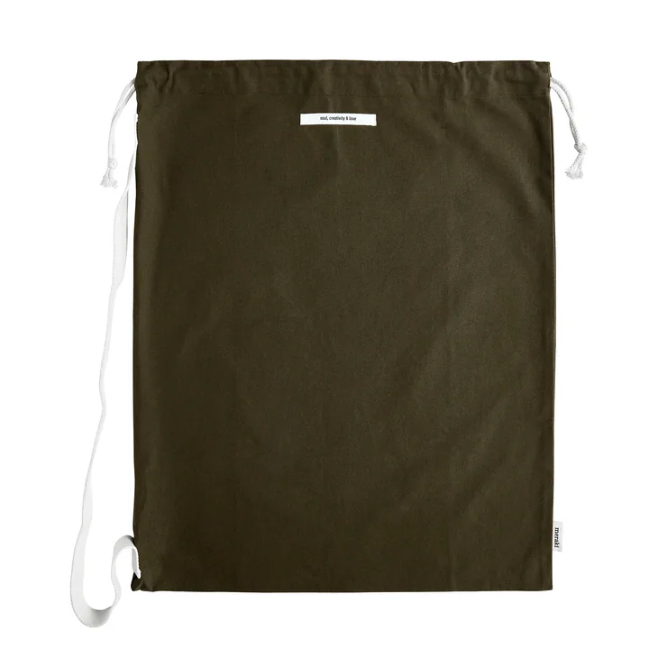 Cotton bag Cataria from Meraki in color army green