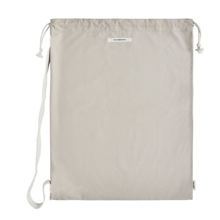 Cotton bag Cataria from Meraki in color light gray