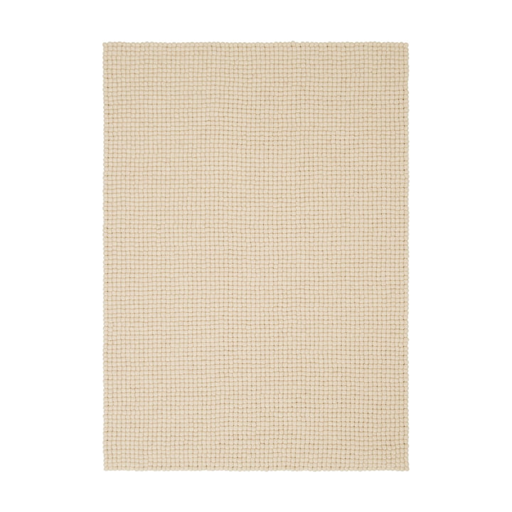 Levi felt ball rug from myfelt in the color beige