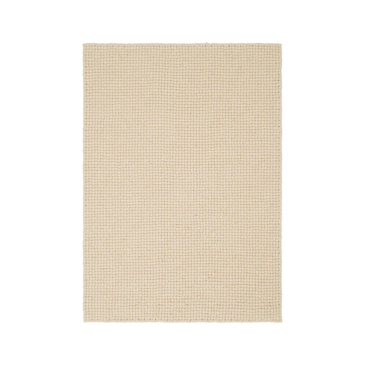 Levi felt ball rug from myfelt in the color beige