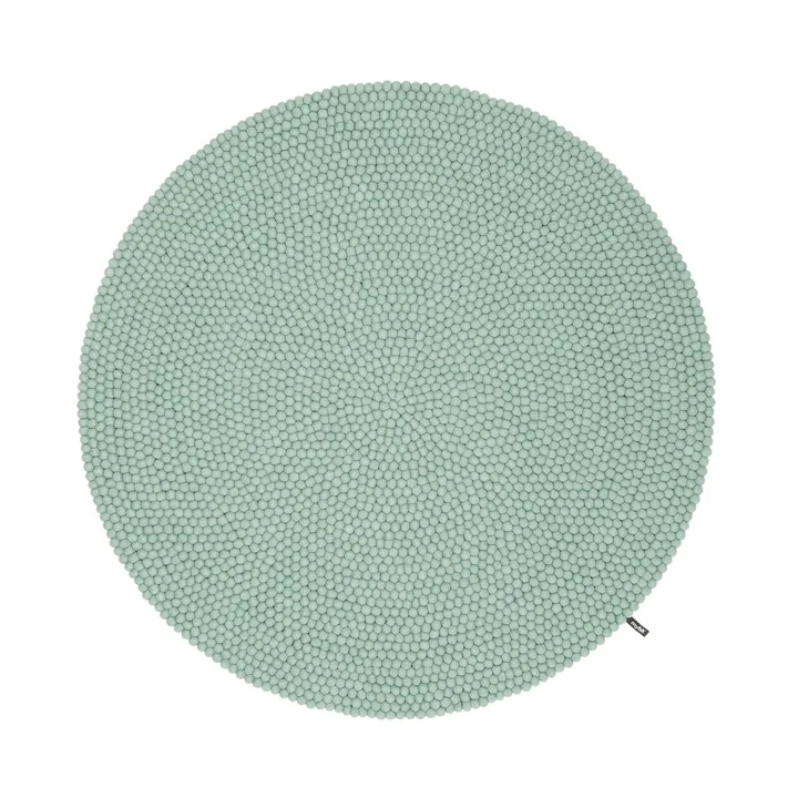 Mats felt ball rug from myfelt in the color turquoise