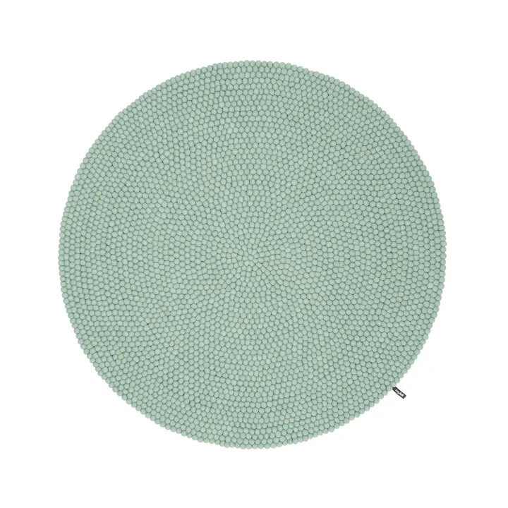Mats felt ball rug from myfelt in the color turquoise