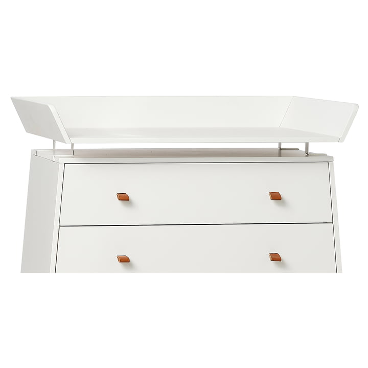 Leander - Changing table top for Luna chest of drawers, 99 x 72 cm, white