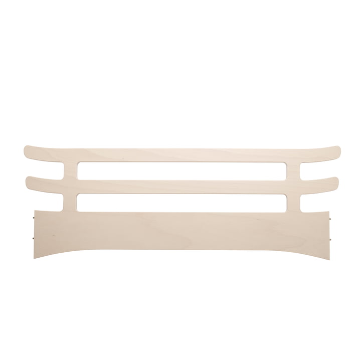 Leander - bed guard for Classic junior bed, beech / whitewash