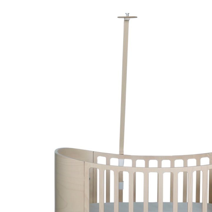 Leander - Canopy frame for Classic baby crib, beech / whitewash