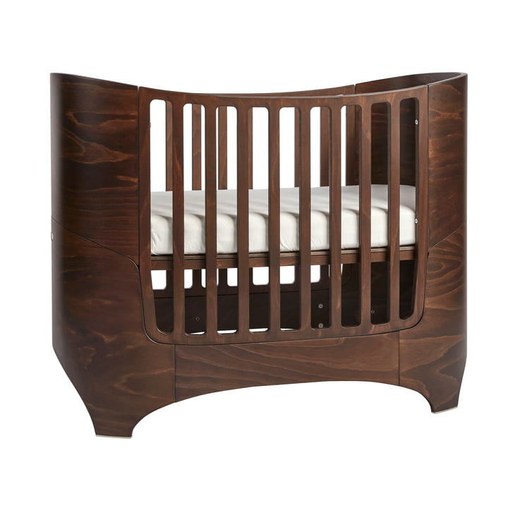Leander - Classic Baby crib, 0 - 3 years, 120 x 70 cm, walnut