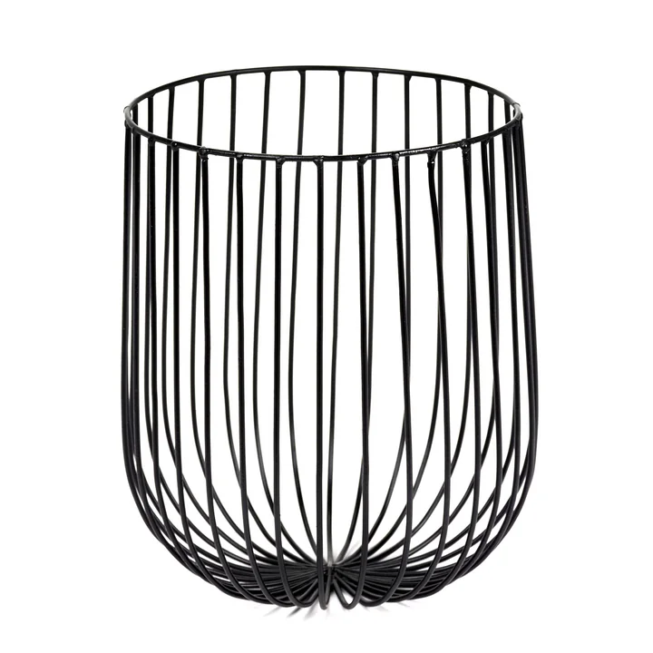 Catu Basket from Serax in the color black
