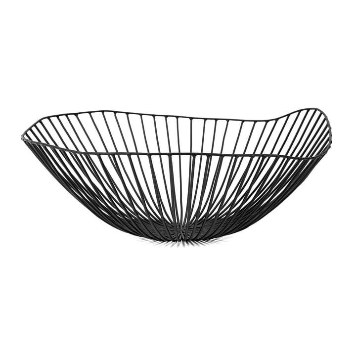 Cesira Basket from Serax in the color black