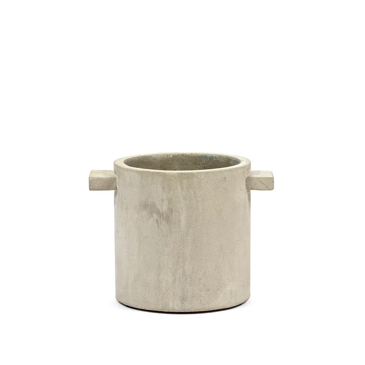 Concrete Cachepot from Serax in the color gray
