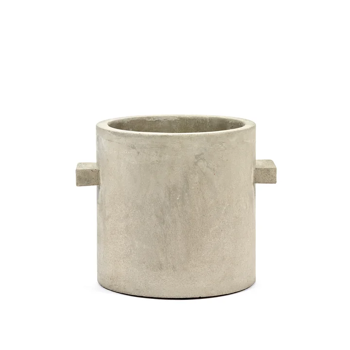 Concrete Cachepot from Serax in the color gray