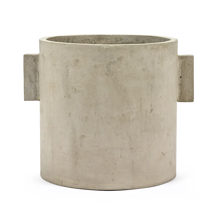Concrete Cachepot from Serax in the color gray