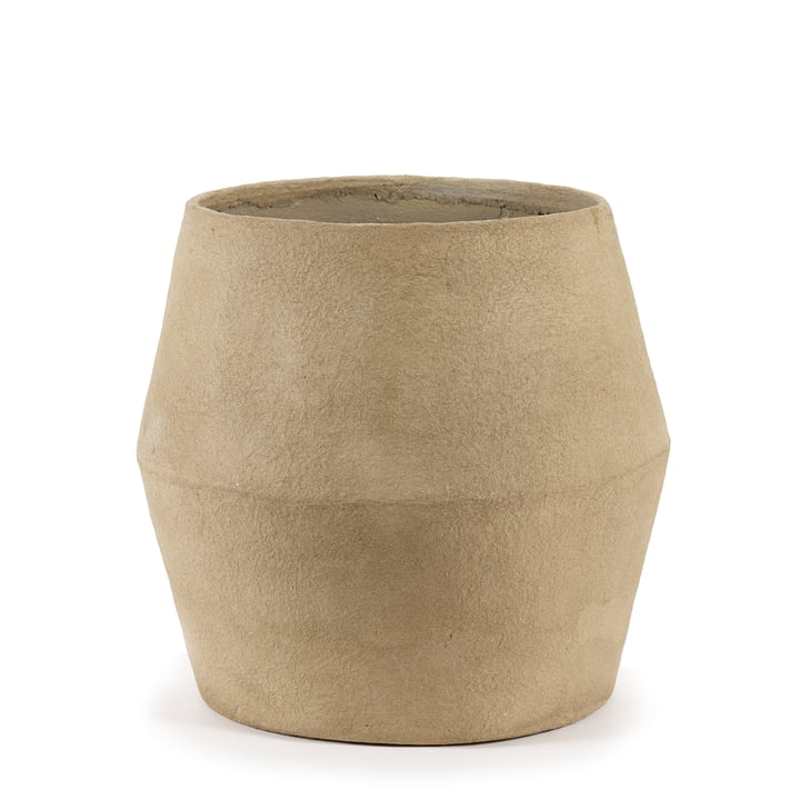 Construct Cachepot from Serax in the color brown