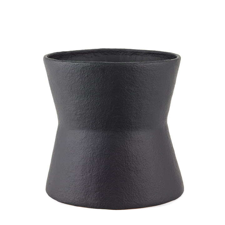 Construct Cachepot from Serax in the color black