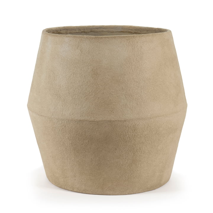 Construct Cachepot from Serax in the color brown