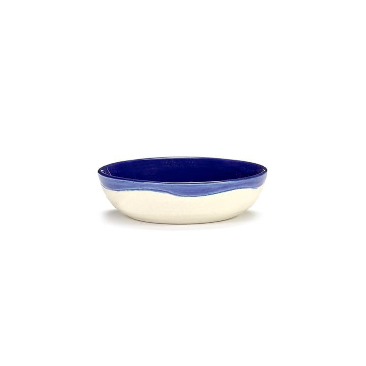 Feast Bowl from Serax in the color dark blue / white