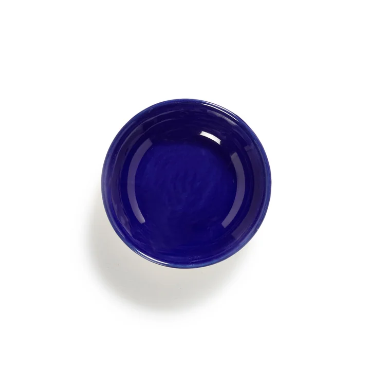 Feast Bowl from Serax in the color dark blue / white
