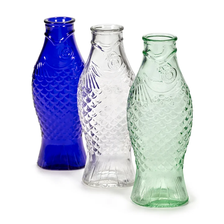 Fish & Fish Serax glass bottle