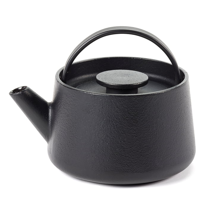 Inku Serax cast iron teapot in black color