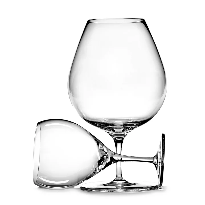 Inku Serax red wine glass in color clear