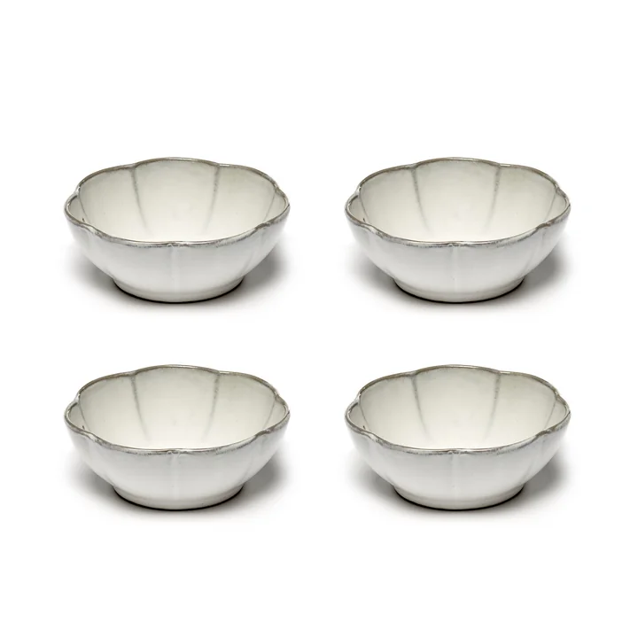 Inku Serax serving bowl in the color white