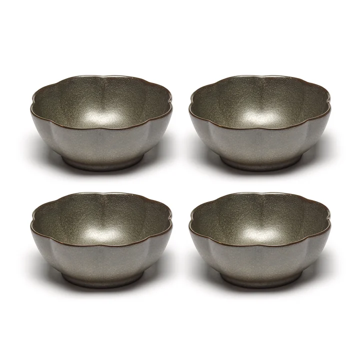 Inku Serax serving bowl in color green