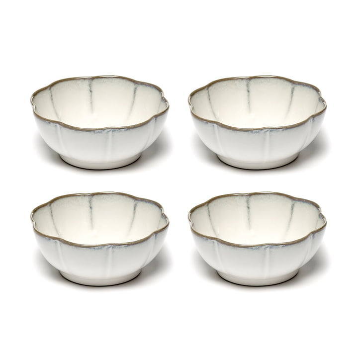 Inku Serax serving bowl in the color white