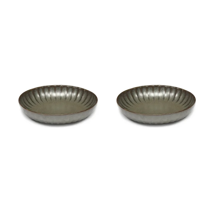 Inku Plate from Serax in color green