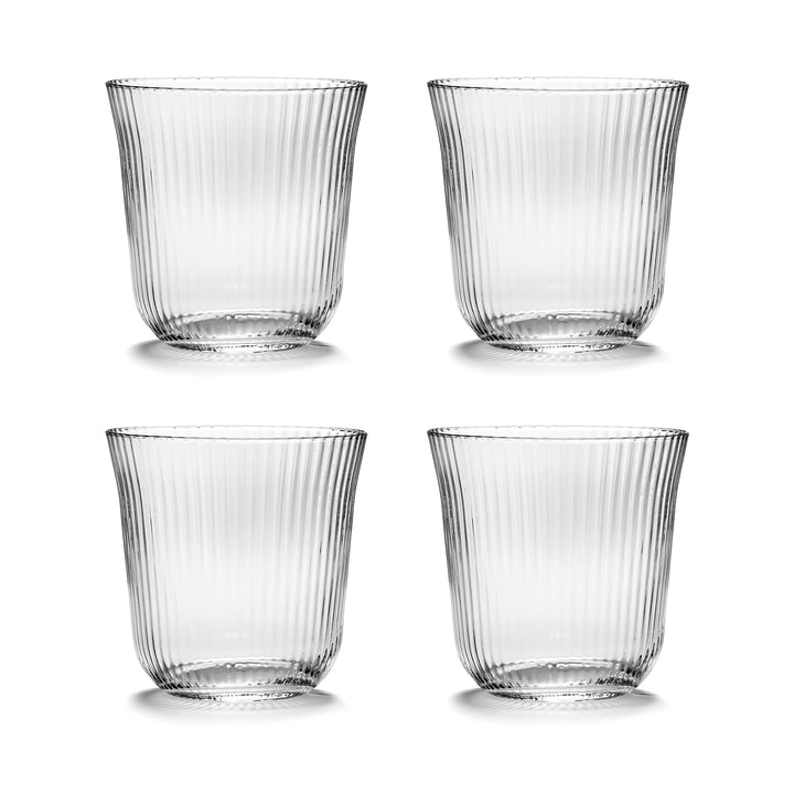 Inku Tumbler glass from Serax in the color clear (set of 4)