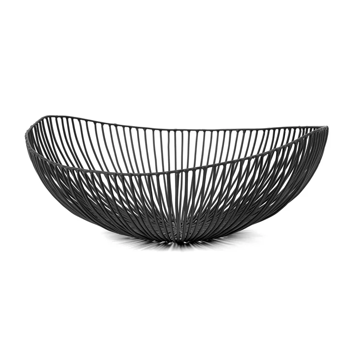 Meo Basket from Serax in the color black