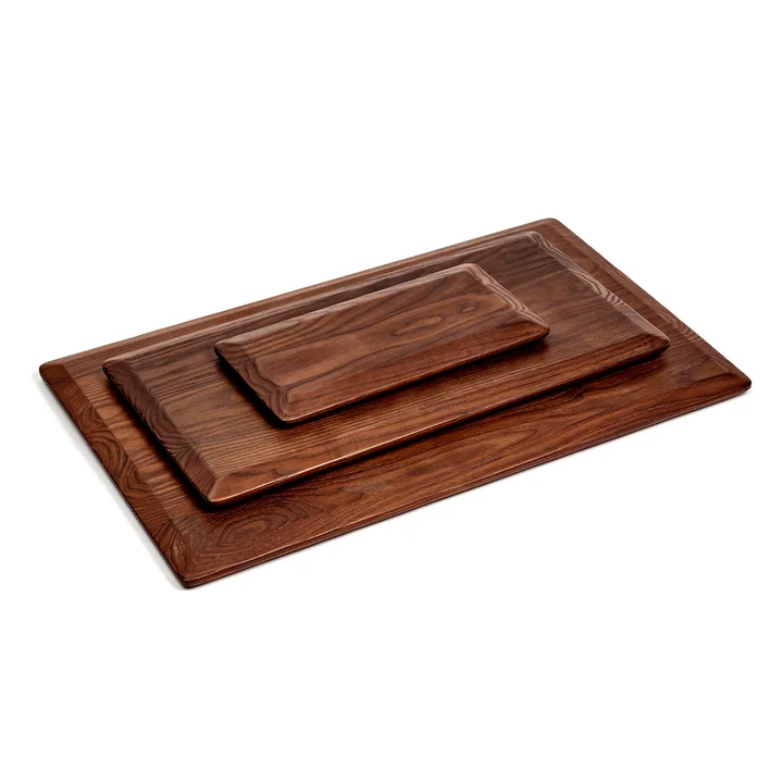 Pure Cutting boards from Serax in the finish carbonized ash / dark brown