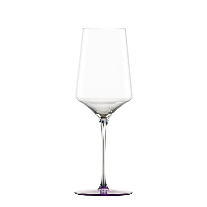Ink White wine glass from Zwiesel Glas in color purple