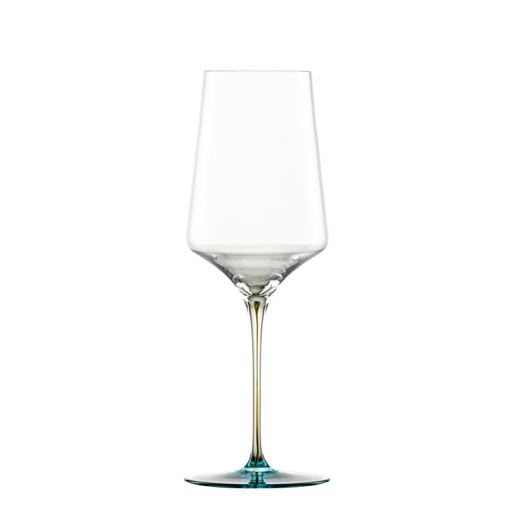 Ink White wine glass from Zwiesel Glas in the color emerald green