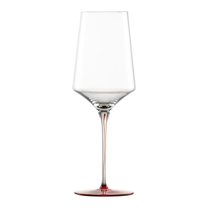 Ink Red wine glass from Zwiesel Glas in the color antique red