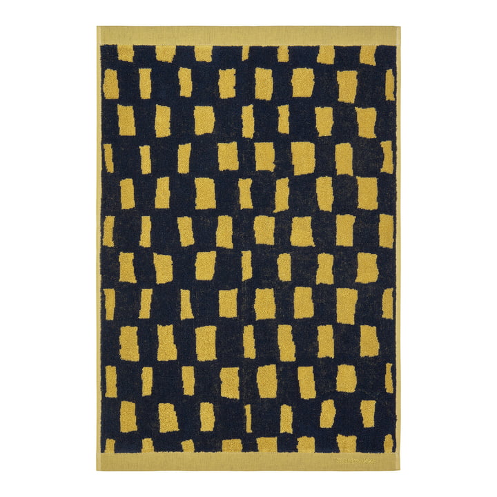 Iso Noppa Towel, 50 x 70 cm, black / sand from Marimekko