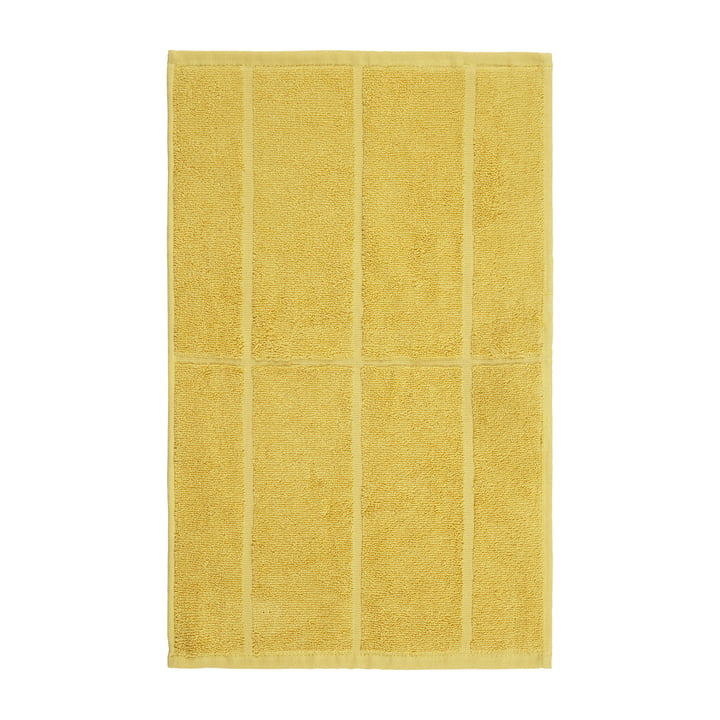 Tiiliskivi Guest towel, 30 x 50 cm, ocher / yellow from Marimekko