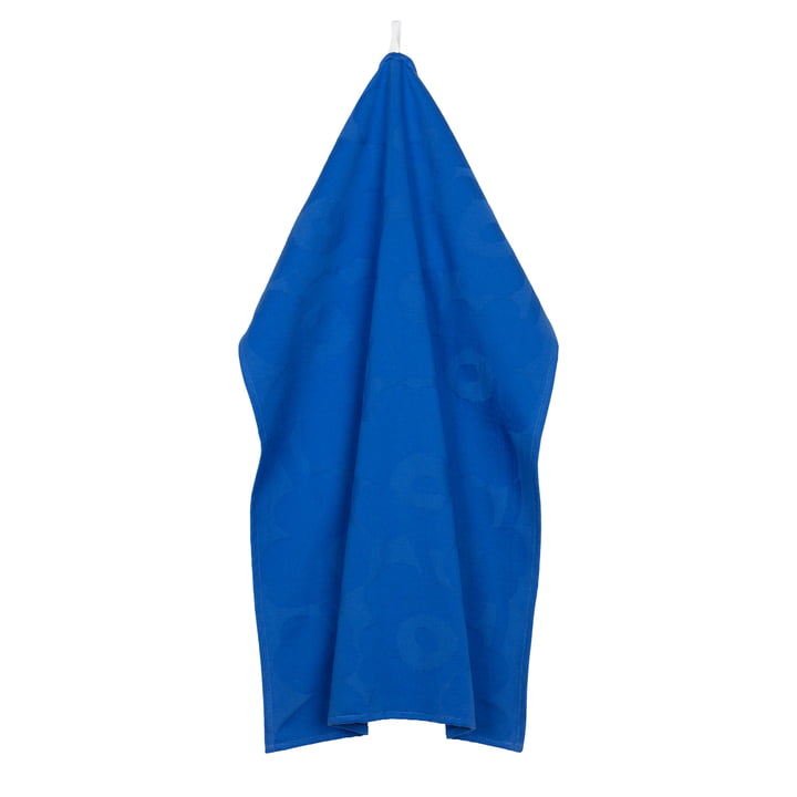 Unikko Tea towel, dark blue / blue from Marimekko